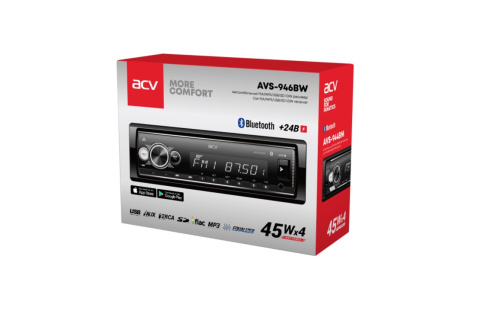 Автомагнитола ACV AVS-946BW типоразмера 1 DIN по цене от – 3 090 руб. фото 3