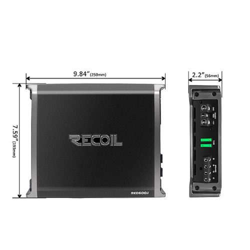 Усилитель RECOIL RED600.1. Цена – 15 990 руб. фото 2