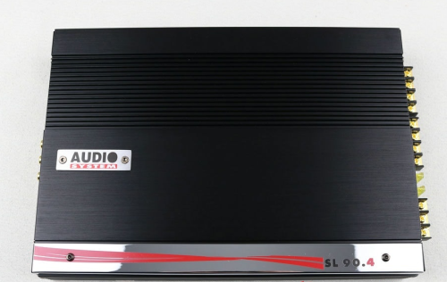 Усилитель AUDIO SYSTEM (Italy) SL90.4. Цена – 16 890 руб. Усилитель AUDIO SYSTEM (Italy) SL90.4. Цена – 16 890 руб.