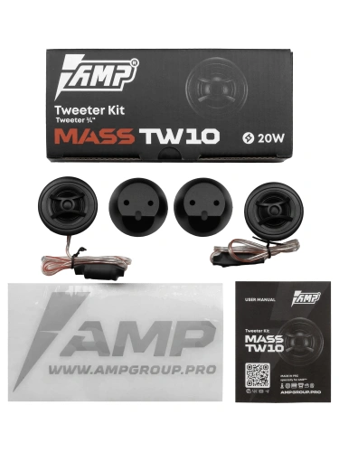 Твиттеры. Акустическая система AMP MASS TW10. Цена от – 1 150 руб. фото 9