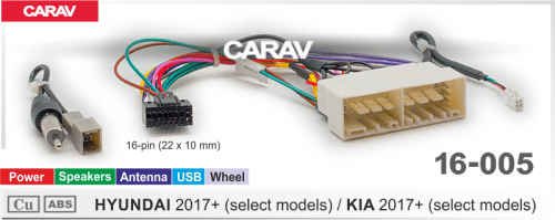 Провода для подключения CARAV 16-005. Цена – 600 руб.