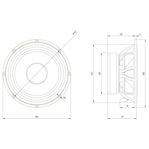 Среднечастотная акустика (Мидбасс). Акустическая система ORIS ELECTRONICS W3. Цена от – 15 990 руб. фото 4