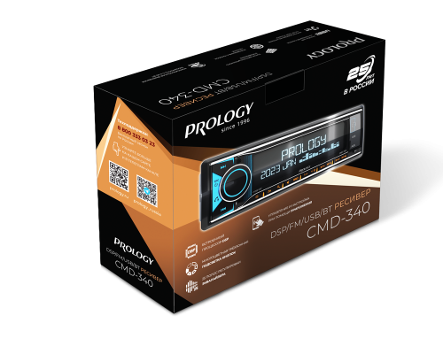 Автомагнитола PROLOGY CMD-340 типоразмера 1 DIN по цене от – 6 790 руб. фото 6