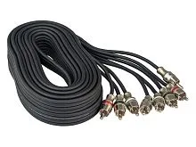 Кабель межблочный AURA RCA-B254MKII 5 метров. Цена – 2 390 руб.