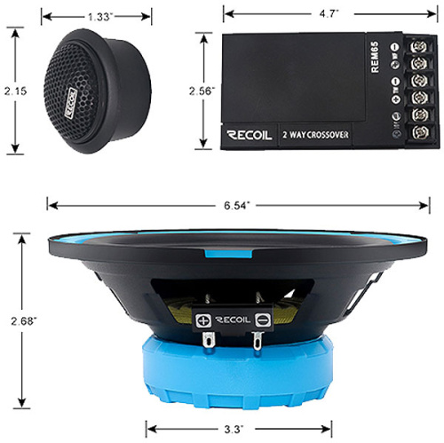 2 компонентная акустика. Акустическая система RECOIL REM65. Цена от – 7 990 руб. фото 11 2 компонентная акустика. Акустическая система RECOIL REM65. Цена от – 7 990 руб. фото 11