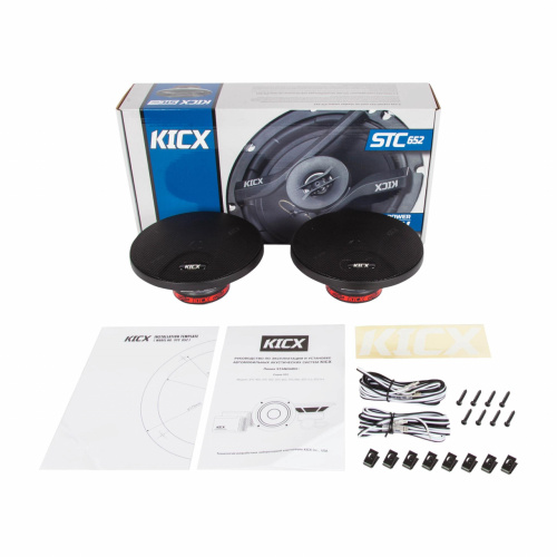 Коаксиальная акустика. Акустическая система KICX STC-652. Цена от – 3 390 руб. фото 3