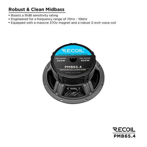 Среднечастотная акустика. Акустическая система RECOIL PMB65.4. Цена от – 10&nbsp;990 руб. фото 3