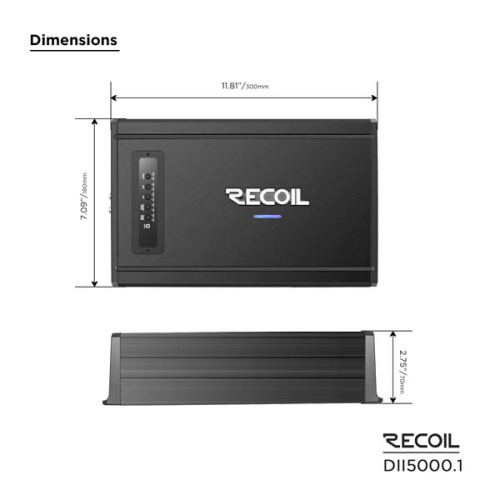 Усилитель RECOIL DII5000.1. Цена – 31 590 руб. фото 2