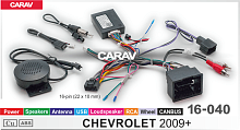 Провода для подключения CARAV 16-040. Цена – 2 800 руб.