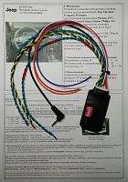 Интерфейс кнопок на руле Zexma MFD207JEEP