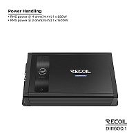 Усилитель RECOIL DII1600.1. Цена – 24 990 руб.