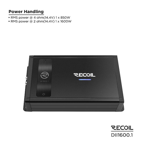 Усилитель RECOIL DII1600.1. Цена – 24 990 руб.