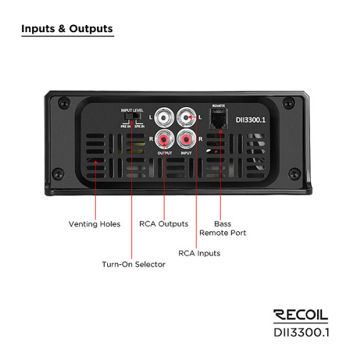 Усилитель RECOIL DII3300.1. Цена – 27 590 руб. фото 4