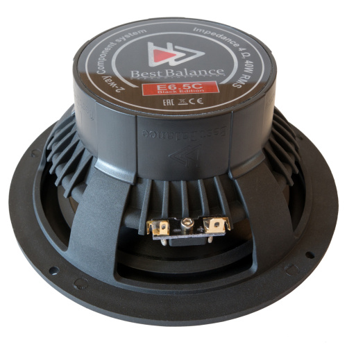 2 компонентная акустика. Акустическая система BEST BALANCE E6.5C BLACK EDITION. Цена от – 9 490 руб. фото 8