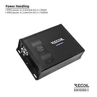 *Усилитель RECOIL DII1000.1. Цена – 22 290 руб.