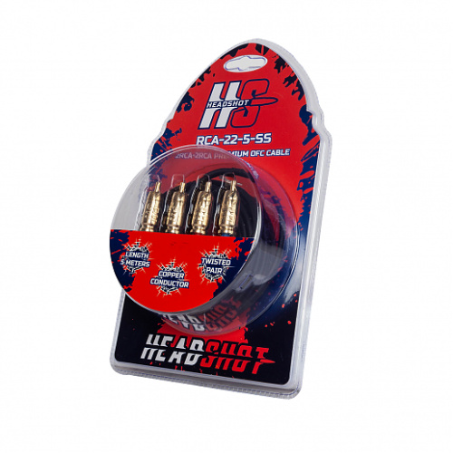 Кабель межблочный KICX RCA-22-5-SS. Цена – 1&nbsp;590 руб.