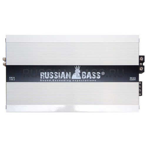Усилитель RUSSIAN BASS DKA 1700.2. Цена – 35 990 руб.