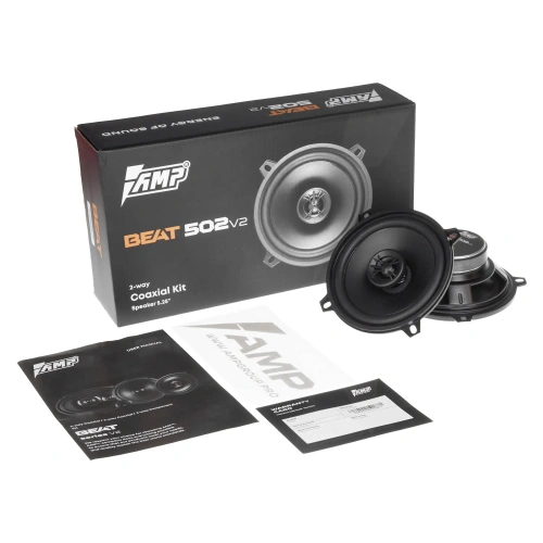 Коаксиальная акустика. Акустическая система AMP BEAT 502 v2. Цена от – 1 740 руб. фото 8 Коаксиальная акустика. Акустическая система AMP BEAT 502 v2. Цена от – 1 740 руб. фото 8