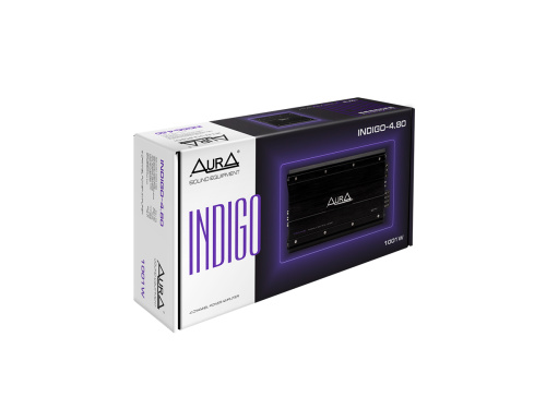 Усилитель AURA INDIGO-4.80. Цена – 9 190 руб. фото 3