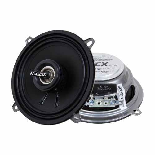 Коаксиальная акустика. Акустическая система KICX SL-130. Цена от – 2 450 руб.