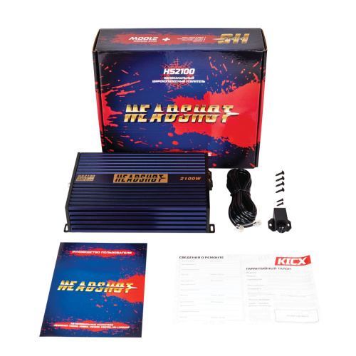 Усилитель KICX Headshot 2100. Цена – 16 290 руб. фото 5