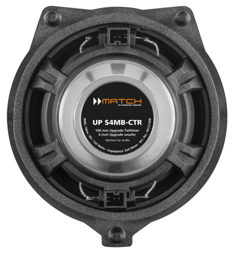 Акустика для MERCEDES. Акустическая система MATCH UP S4 MB-CTR. Цена от – 17&nbsp;000 руб. фото 3