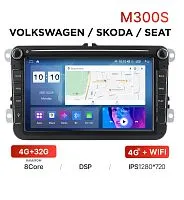 *Автомагнитола MEKEDE M300S для Volkswagen 8" (с кнопками) 4-32Gb