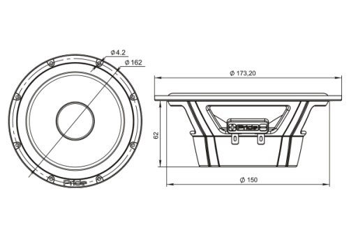2 компонентная акустика. Акустическая система PRIDE HARMONY ver.2 6.5C. Цена от – 7 400 руб. фото 12