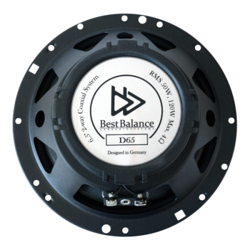 Коаксиальная акустика. Акустическая система BEST BALANCE D65. Цена от – 9 290 руб. фото 3