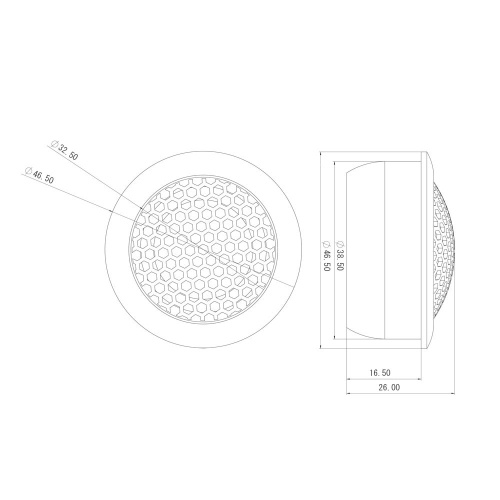 Твиттеры. Акустическая система ORIS ELECTRONICS FT-T19. Цена от – 1 650 руб. фото 2