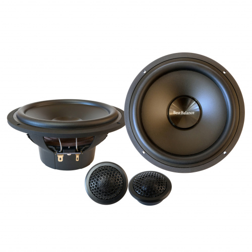 2 компонентная акустика. Акустическая система BEST BALANCE E6.5C BLACK EDITION. Цена от – 9 490 руб.