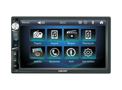 Автомагнитола SWAT CHR-5150 типоразмера 2 DIN по цене от – 3 990 руб.