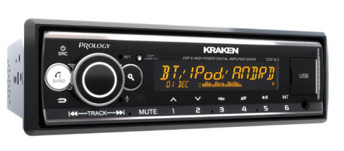 Автомагнитола PROLOGY CDP-8.3 KRAKEN типоразмера 1 DIN по цене от – 12 990 руб.
