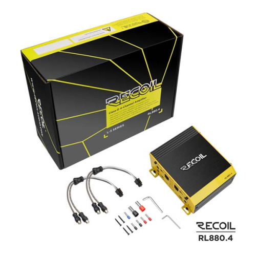 Усилитель RECOIL RL880.4. Цена – 13 990 руб. фото 6