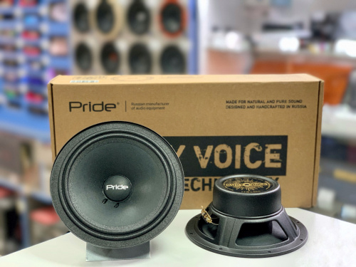 Среднечастотная акустика (Мидбасс). Акустическая система PRIDE RUBY VOICE 6.5 v.2. Цена от – 4 600 руб. фото 8