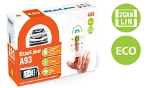 *Автосигнализация STARLINE A93 v2 2CAN+2LIN ECO. Цена – 18 150 руб.