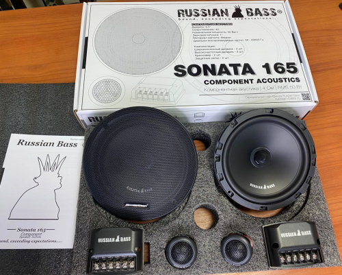 2 компонентная акустика. Акустическая система Russian Bass SONATA 165. Цена от – 6 990 руб. фото 2