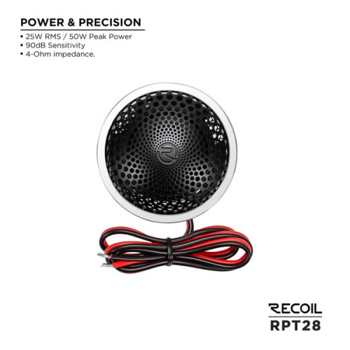 Твиттеры. Акустическая система RECOIL RPT28. Цена от – 14&nbsp;990 руб. фото 4