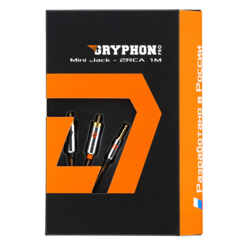 Кабель адаптер DL AUDIO GRYPHON PRO Mini Jack — 2RCA 1M. Цена – 1&nbsp;050 руб. фото 4