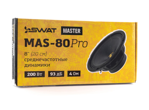 Среднечастотная акустика (Мидбасс). Акустическая система SWAT MAS-80Pro. Цена от – 2 990 руб. фото 2