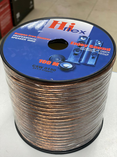 Кабель акустический HIFLEX CSW 2x1.5. Цена – 110 руб. за 1м. Кабель акустический HIFLEX CSW 2x1.5. Цена – 110 руб. за 1м.