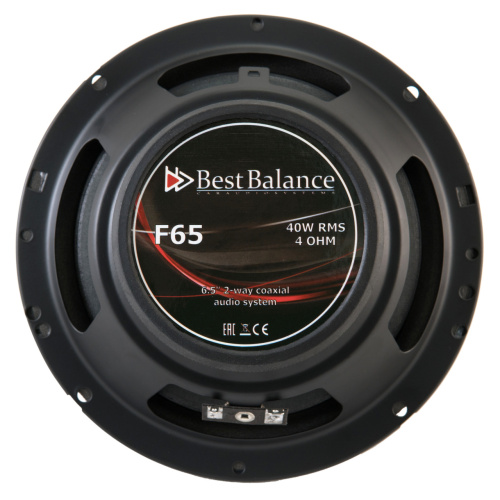 Коаксиальная акустика. Акустическая система BEST BALANCE F65. Цена от – 4 890 руб. фото 3
