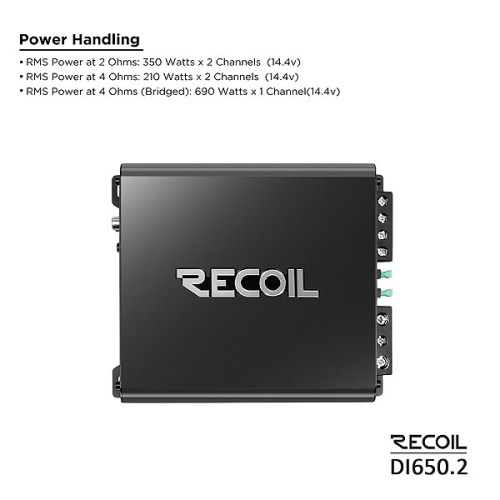 Усилитель RECOIL DI650.2. Цена – 15 390 руб. фото 7