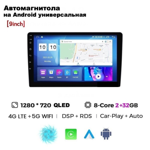 Автомагнитола MEKEDE M200S  2+32G 7"