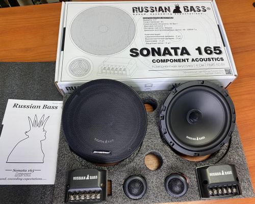 2 компонентная акустика. Акустическая система Russian Bass SONATA 165. Цена от – 5 990 руб. фото 2