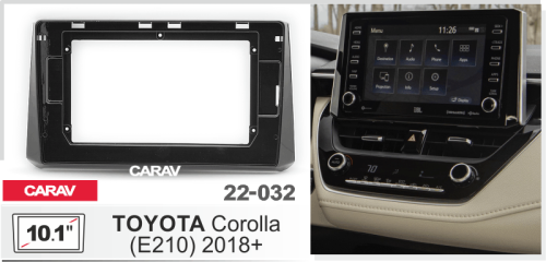 Переходная рамка CARAV 22-032. Цена – 1 100 руб.