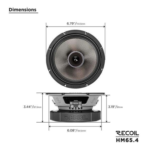 Среднечастотная акустика. Акустическая система RECOIL HM65.4. Цена от – 11&nbsp;990 руб. фото 2