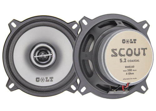 Коаксиальная акустика. Акустическая система COLT SCOUT 5 coaxial. Цена от – 2 450 руб. фото 3 Коаксиальная акустика. Акустическая система COLT SCOUT 5 coaxial. Цена от – 2 450 руб. фото 3
