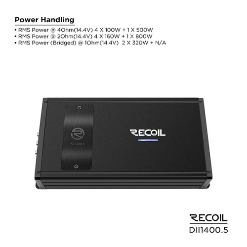 Усилитель RECOIL DII1400.5. Цена – 26 990 руб. фото 6