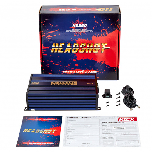 Усилитель KICX HeadShot 850. Цена – 9 190 руб. фото 2